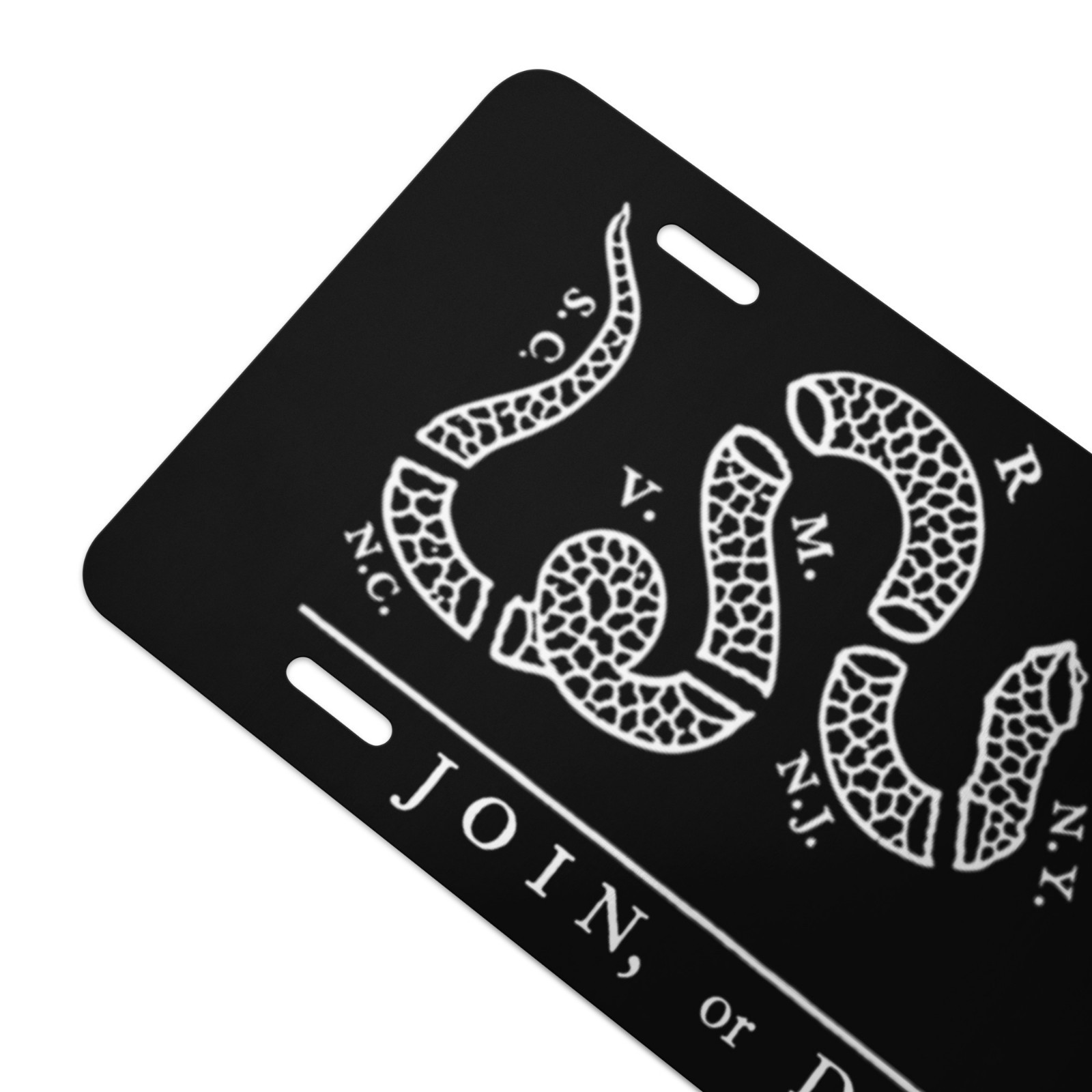 Join or Die License Plate Freedom Vanity Plate gallery