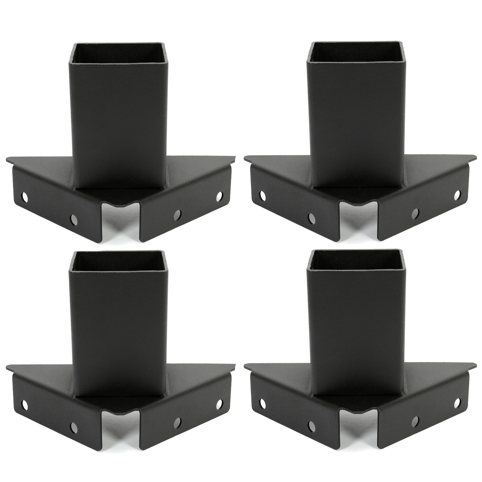 4 Pack Compound Angle Heavy Duty Deer Elevator Brackets Tree Stand Powder coated gallery