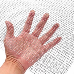2Pack Stainless Steel mesh, 5 Mesh Wire Mesh Screen, 12 x 24 inches (310 mm x 62
