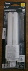 Feit Electric 18 Watt Direct Replacement Plug & Play Type A