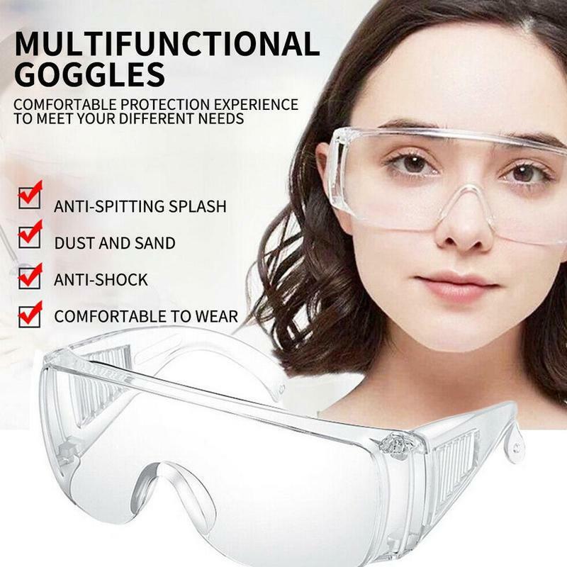 Clear Safety Goggles (3 PK): Multifunctional Goggles | Lightweight | Shock Proof gallery