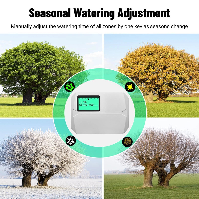 Lawn Smart Sprinkler Controller Watering Timer 8 Stations WiFi Irrigation System gallery