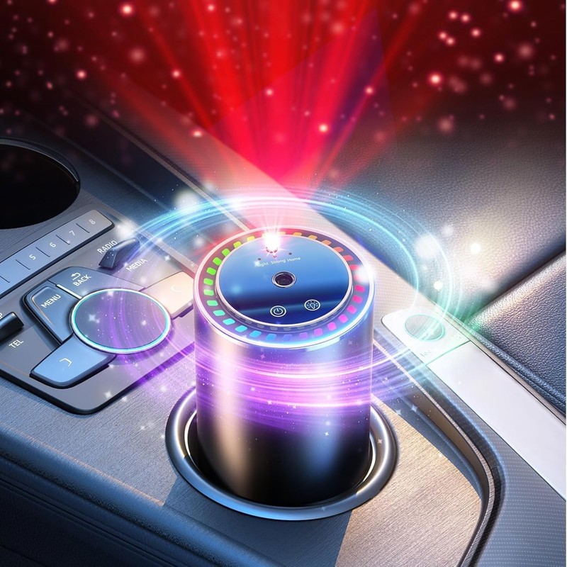 Smart Car & Home Diffuser: Long-Lasting, AI-Controlled Aromatherapy gallery