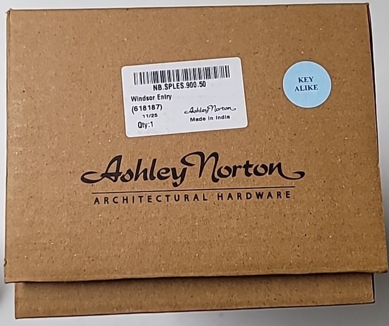 Ashley Norton Windsor Entry NB.SPLES.900.50, Architectural Hardware gallery