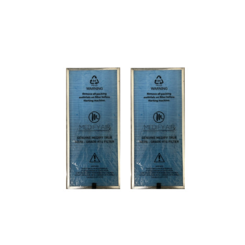 Medify Air HEPA Filter Replacement 24” x 10.5” Compatible Large Units 2 Pak