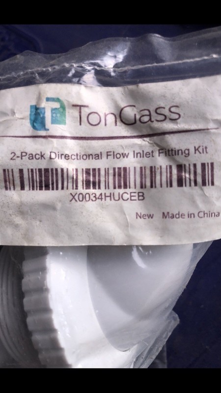 TonGass 2 Pack Directional Flow inlet Fitting Kit 5 Packs gallery