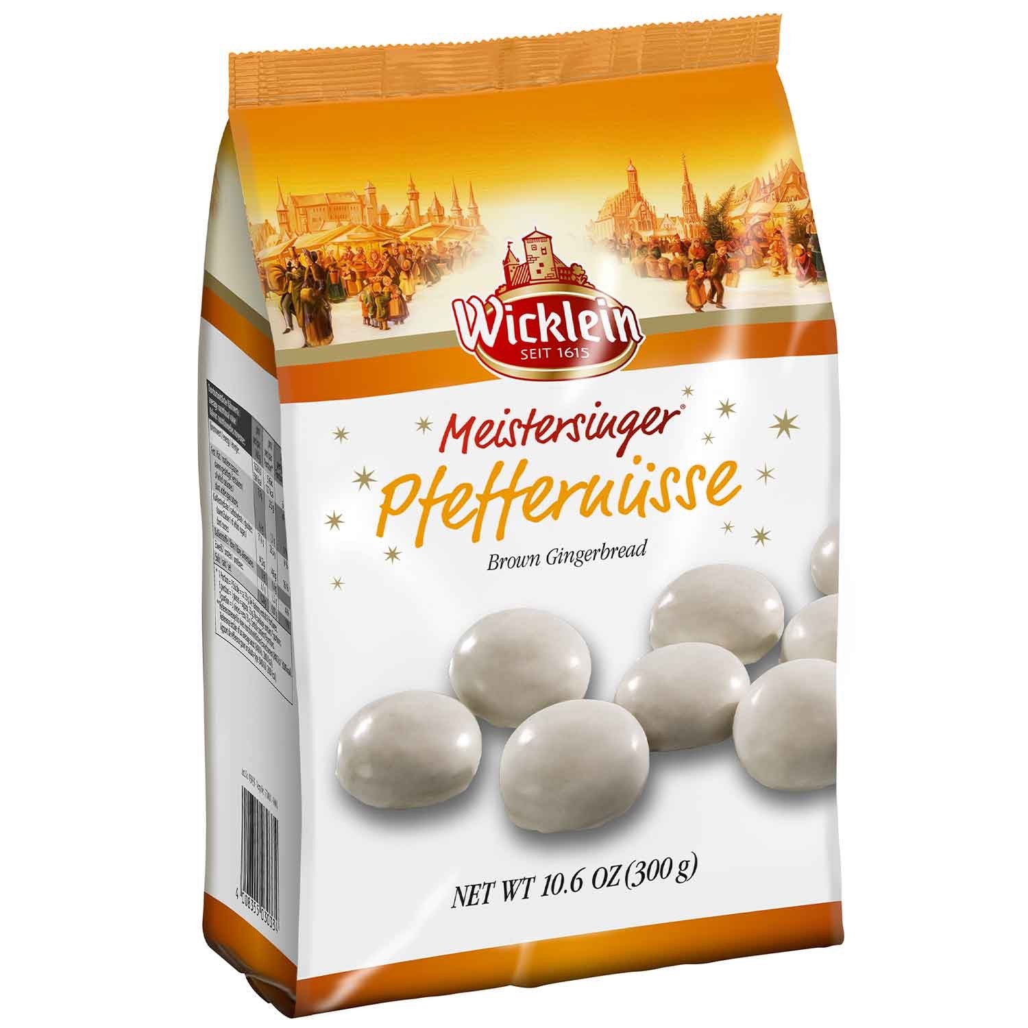 Wicklein Nürnberger glazed gingerbread cookies -Pfeffernusse-300g FREE SHIPPING gallery