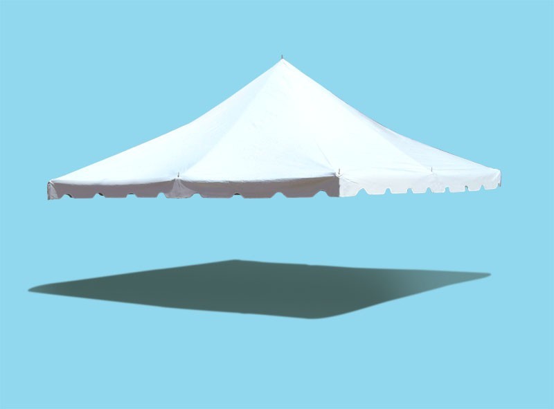 20x20 Replacement Commercial Canopy Top Pole Tent White Cover Event Rental Party gallery