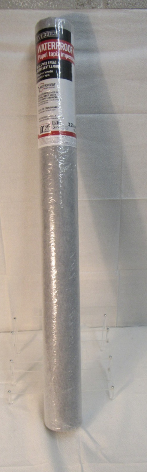 EVERBILT - WATERPROOF WALLPAPER 108 Sq FT - 3.25' x 32' x 0.01" - 1006 605 423 gallery