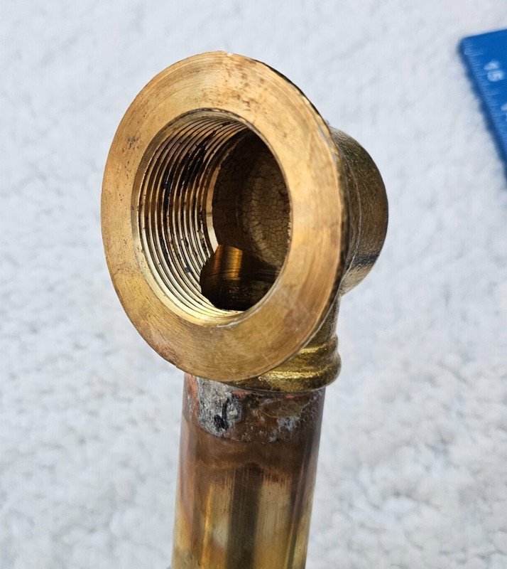 Kohler Overflow Bath Drain Brass Clearflo Incomplete set gallery