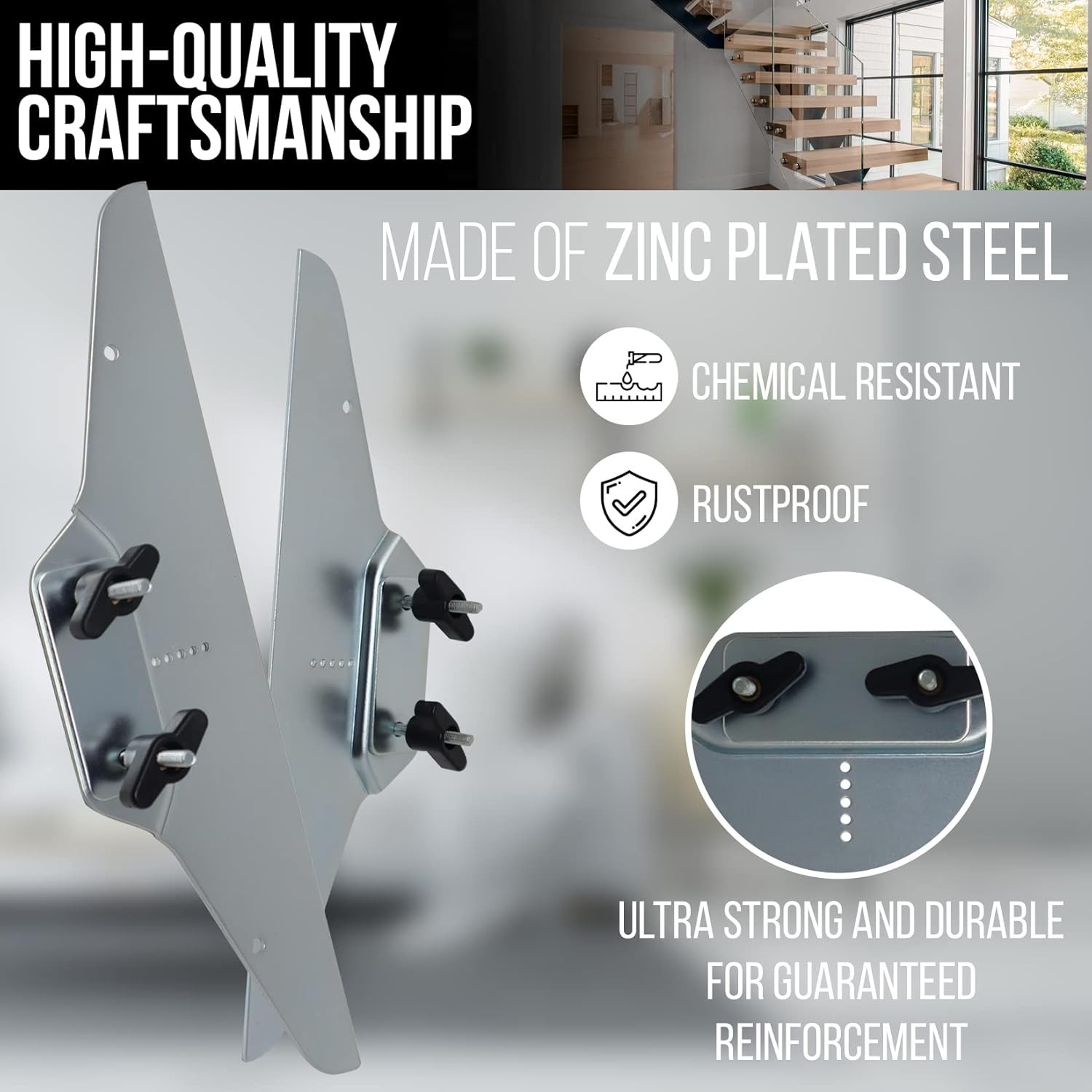 Professional Stair Tread Tool with Accurate Angle Measurement for DIY Templat... gallery