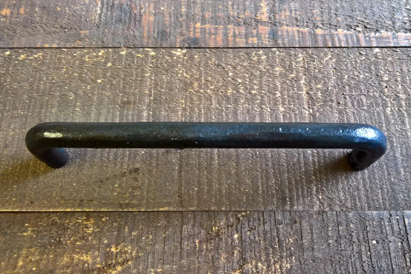 Handcrafted Cabinet Pull, Dresser Handle, Steel Furniture Pull, Forged Handle gallery