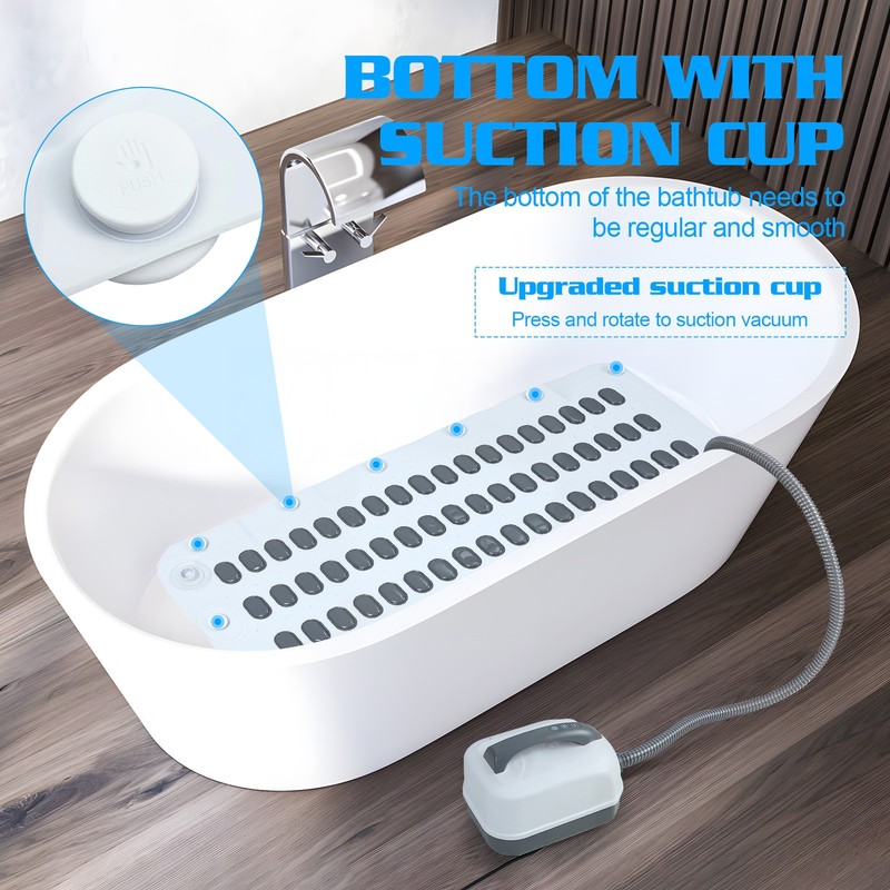 Spa Bubble Machine, Adjustable 6 Speed, Electric Air Pump, Remote, Bathroom New gallery