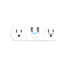 Smartvoice 4-In-1 Wall Plug, Offline 30+ Voice Control Commands, No APP, No Wifi
