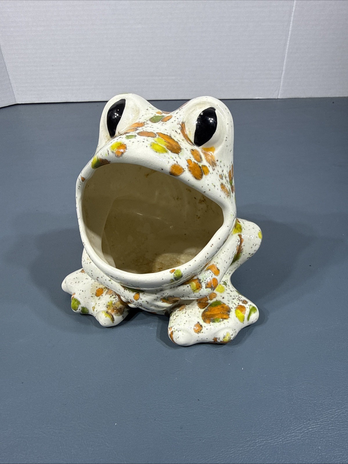 Ceramic Frog Sponge Holder Fall Colors Theme Decorative gallery