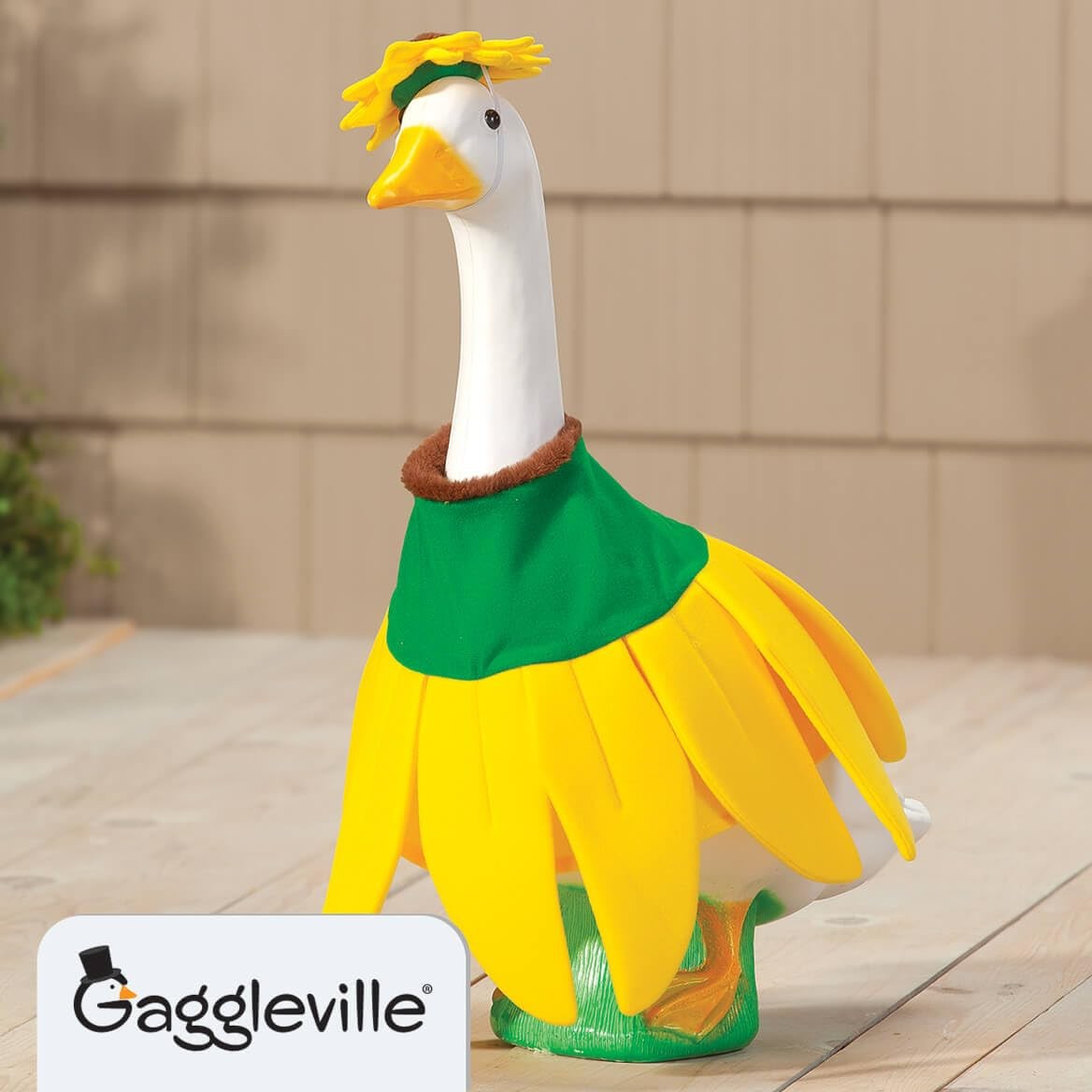 Fox Valley Traders Sunflower Goose Outfit for 23" H Statue gallery