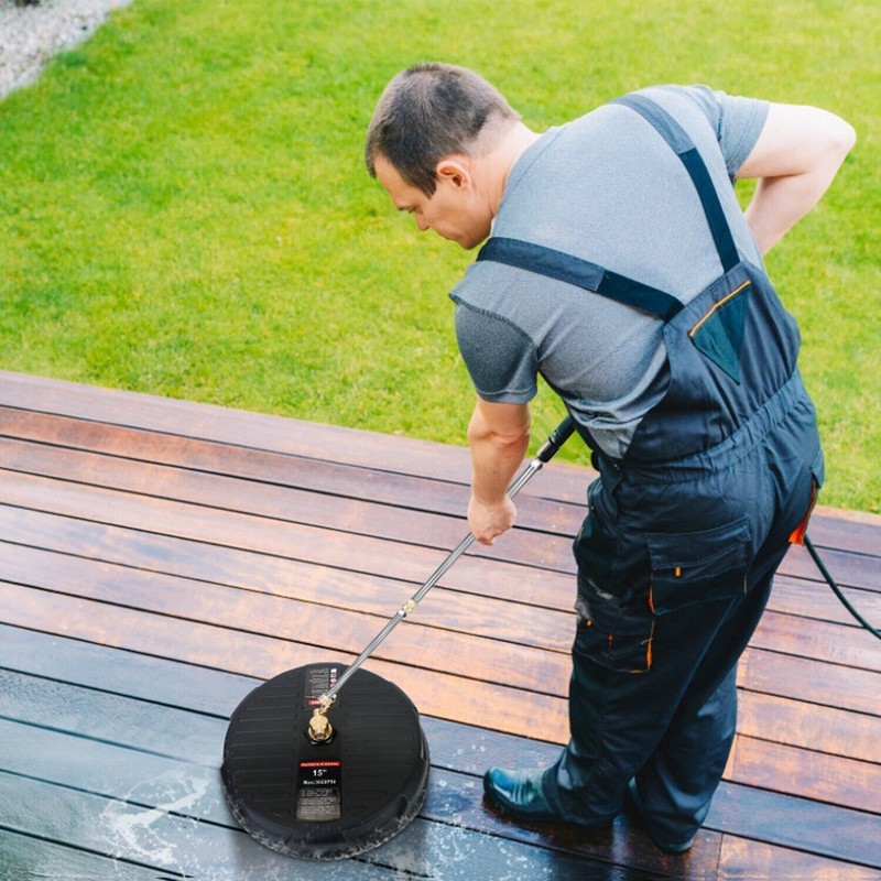 15/15.8/18’’ Pressure Washer Surface Cleaner 4000 PSI with 1/4 Quick Connector gallery