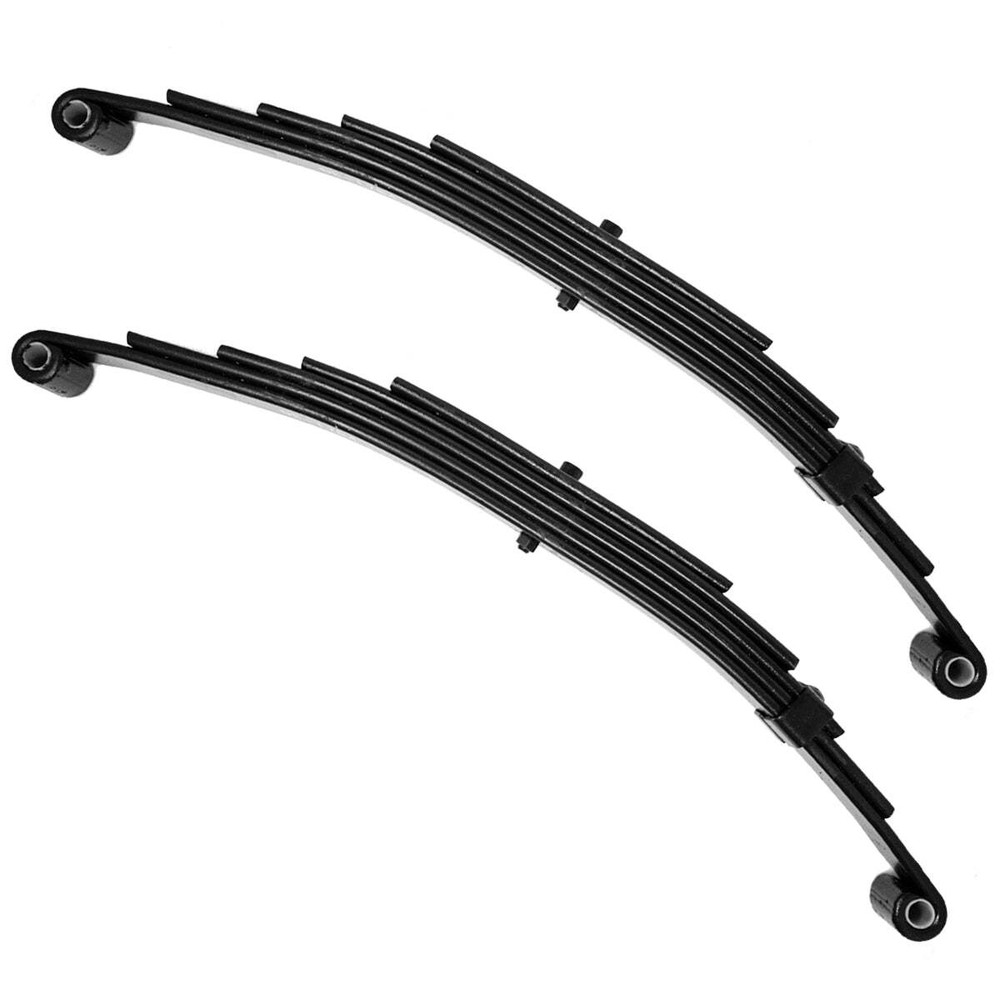 2PK Trailer Leaf Spring 25-1/4" 5 Leaf Double Eye 2,900lbs for 5,200-6,000lbs