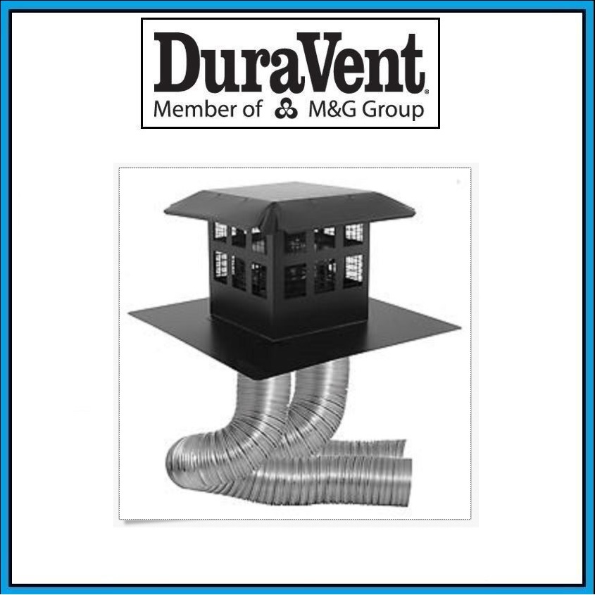 DURAVENT DirectVent Pro Co-Linear Kit with Flexible Pipe #46DVA-CL34P NEW! gallery