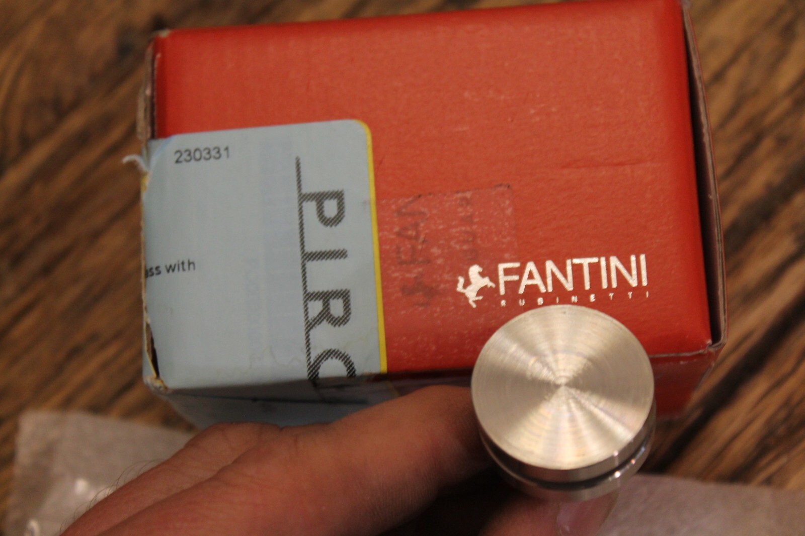 Fantini - 9193Q148 - Kit For Single Robe Hook Installation On Glass With Finishe gallery