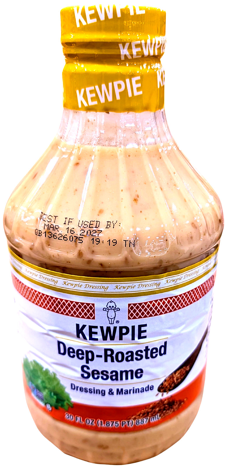 Kewpie Deep-Roasted Sesame Dressing and Marinade 30 Fl Oz EXP 03/2027 gallery