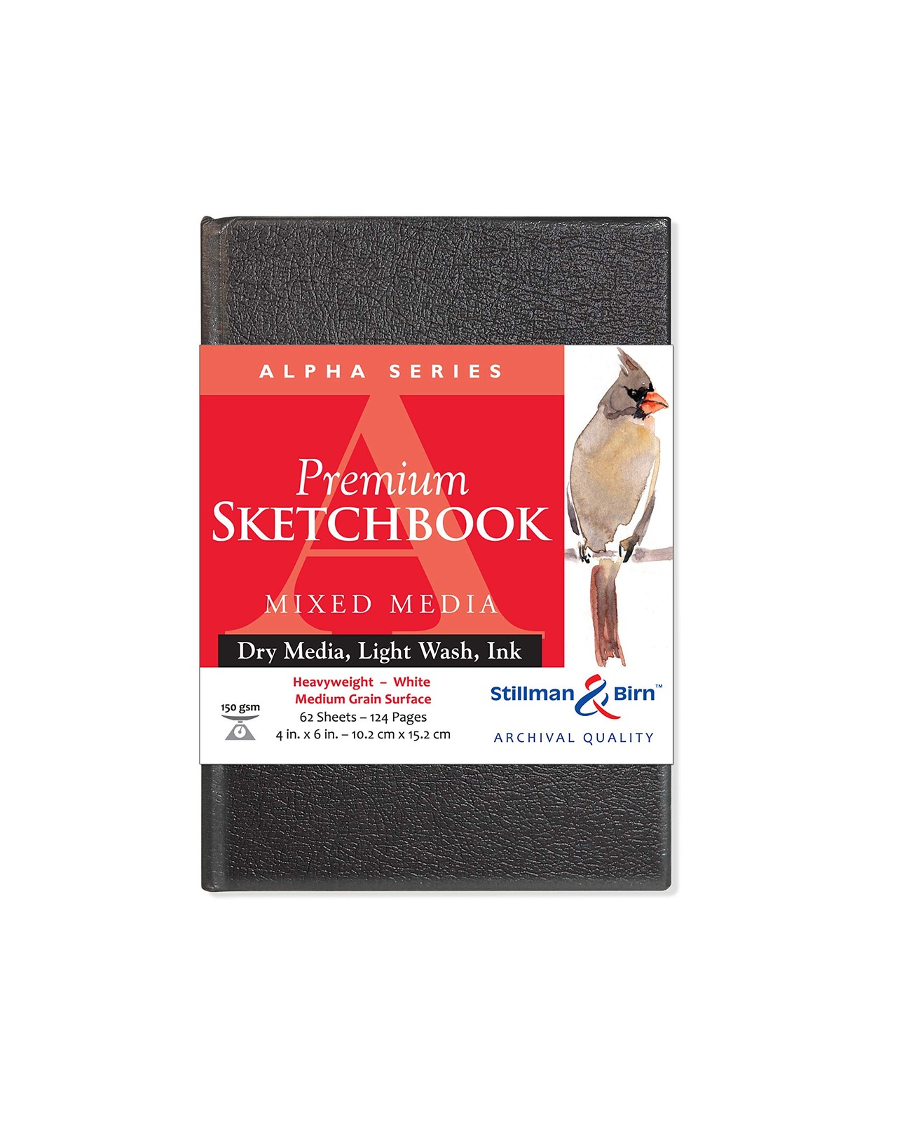 Stillman & Birn Alpha Series - Hardbound Sketchbook - Portrait 4 x 6 - 150gsm gallery