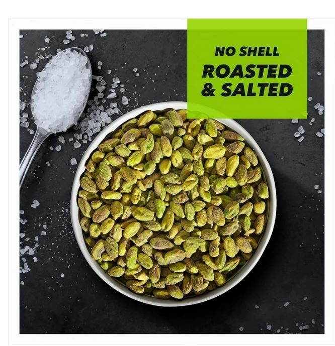 Wonderful Pistachios, No Shells Roasted & Salted Nuts, 0.75 Ounce Bags Pack of 9 gallery