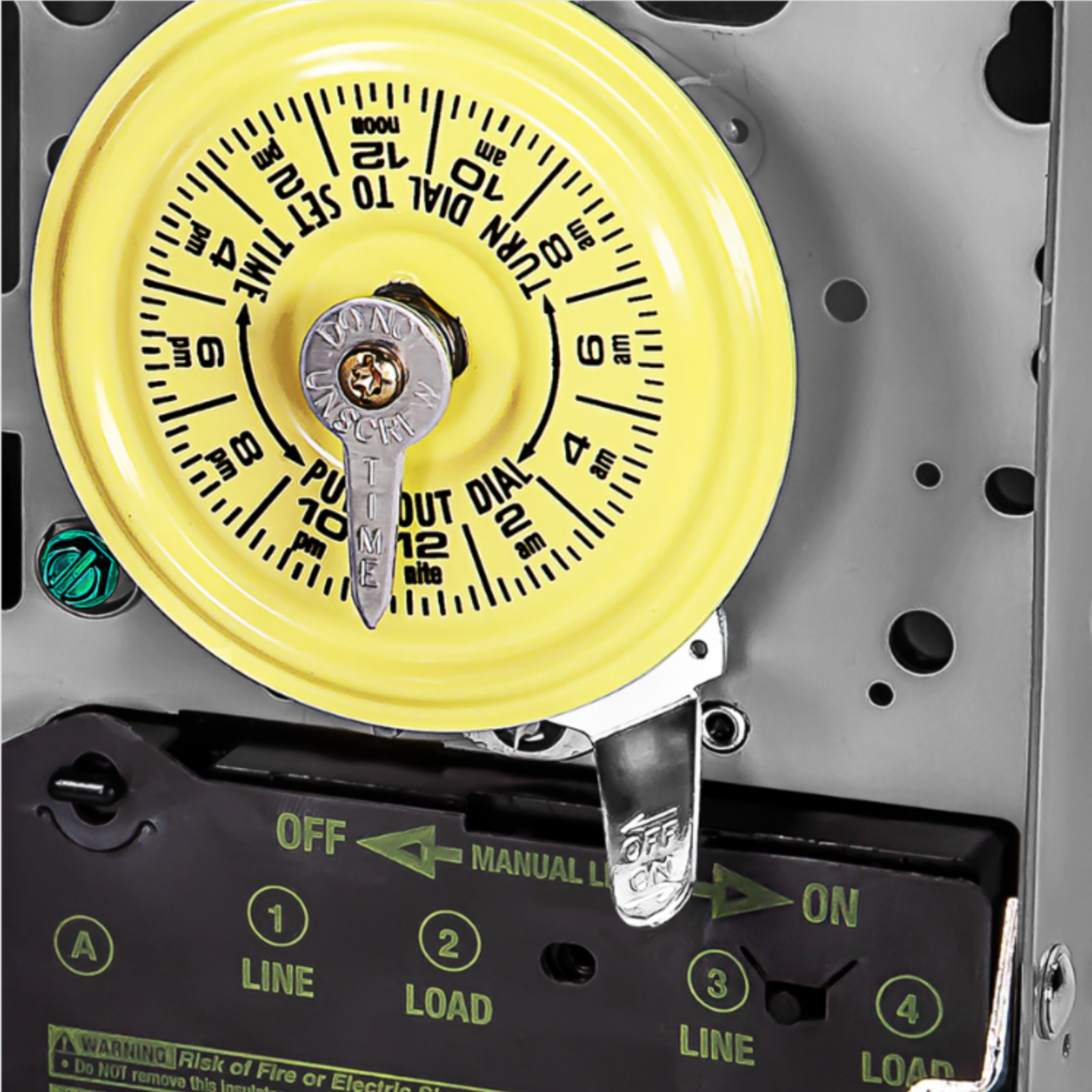 Intermatic T103 24-Hour Mechanical Time Switch 40A 120V DPST Indoor NEMA 1 NEW gallery