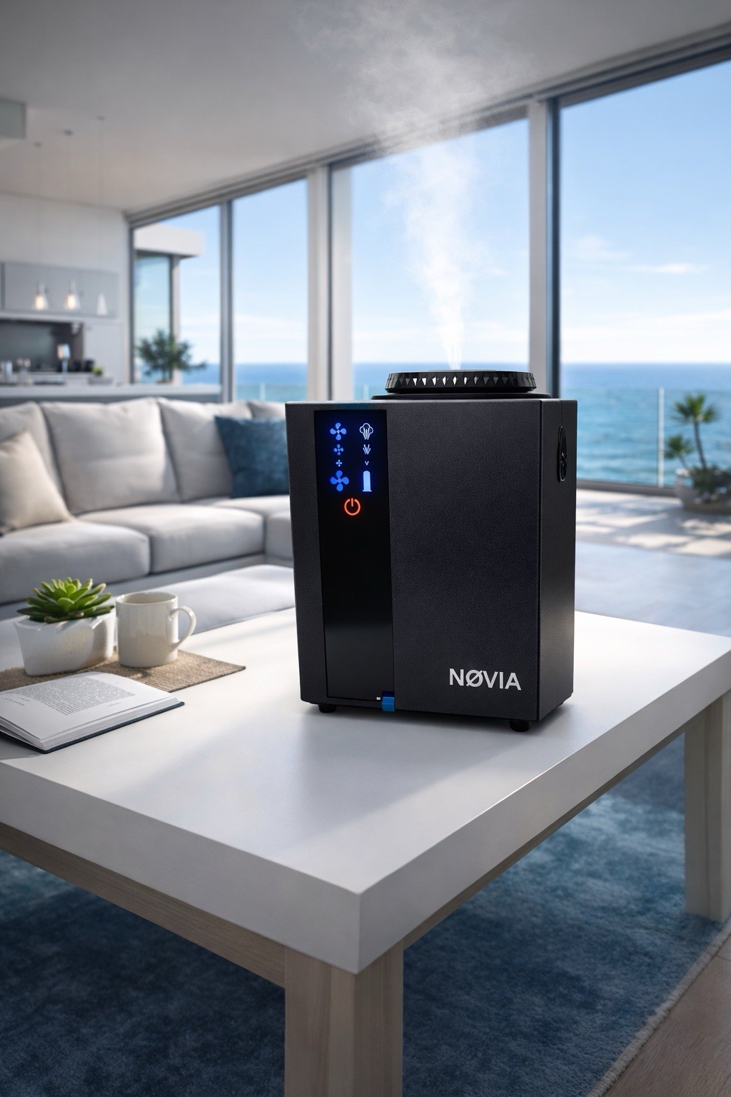 NOVIA A300 200ML Smart HVAC Scent Diffuser App Control 500m² Luxury Hotel gallery