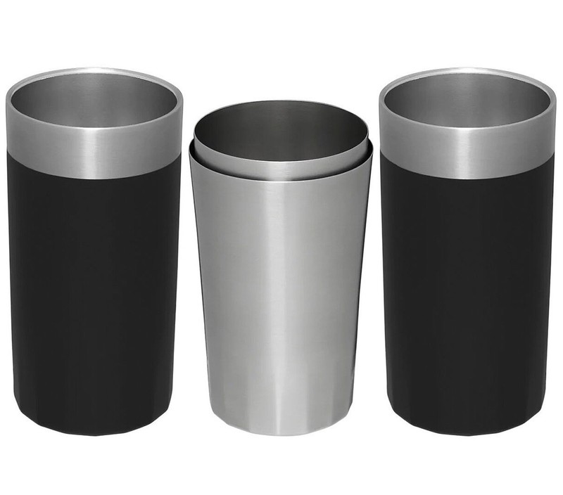 New Stanley The Lifted Spirits Collection Prismatic Highball Glass & Shaker Set gallery