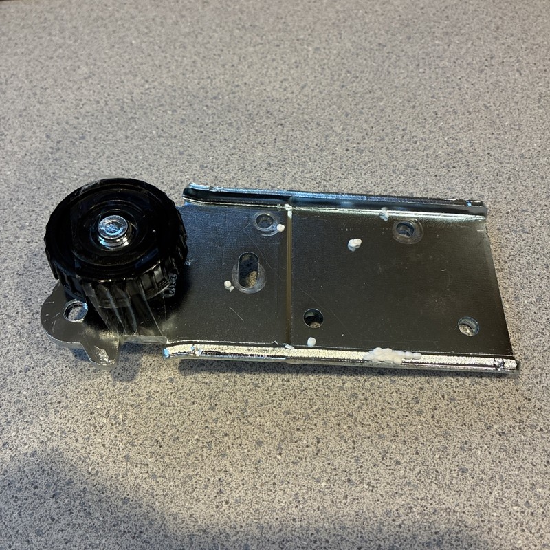 OEM LG AEH73997702 Lower Hinge Assembly With Foot New Design!! See Pics. gallery