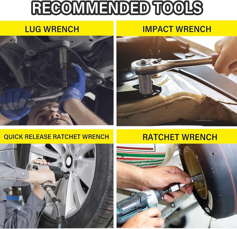 Stripped Bolt Extractor Impact Socket Set 10 PCS Damaged Bolt Remover Easy Out gallery