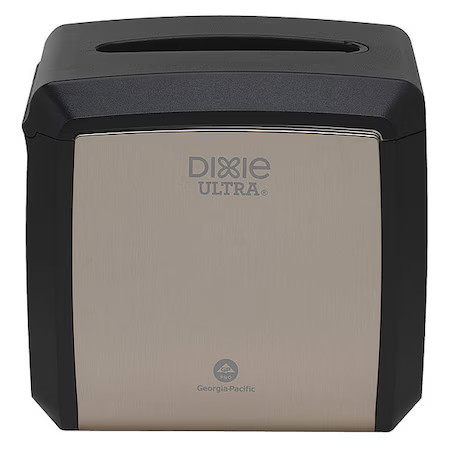 Dixie 54528A Napkin Dispenser, Interfold, Plastic/Steel