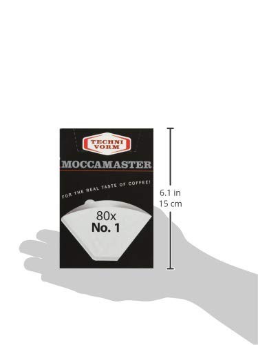 Technivorm Moccamaster 85090 Cup-One Paper Filters, 80 count, one size, White gallery