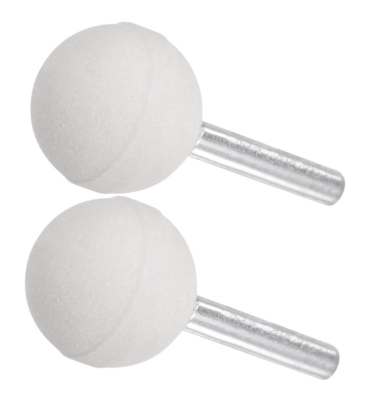 20PCS 25mm Ball Shape Abrasive Mounted Stone Grinding Wheel 1/4" Shank gallery