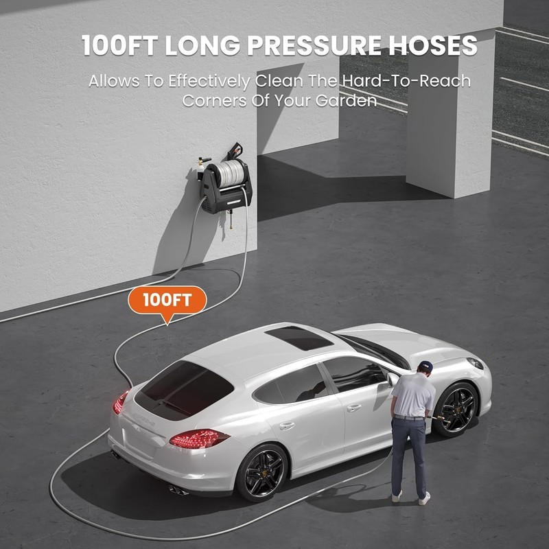 Giraffe Tools Max2900 PSI Electric High Pressure Washer Cleaner Power Washer 30M gallery