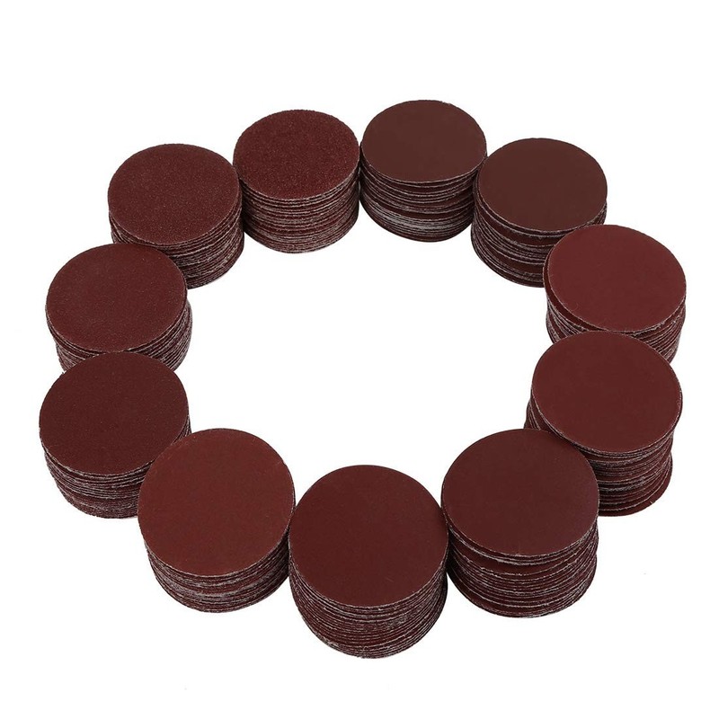 200pcs 2 Inch Hook and Loop Sanding Discs Sandpaper 60 80 120 180 240 320 400... gallery