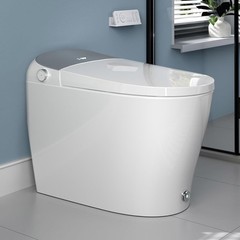 Smart Bidet Toilets with Auto Open/Close Lid,Warm Water,Dryer,Deodorizer