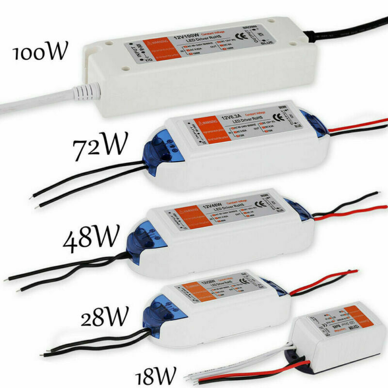 AC 110V 220V To DC 12V LED Driver Transformer Power Supply Adapter For LED Strip gallery