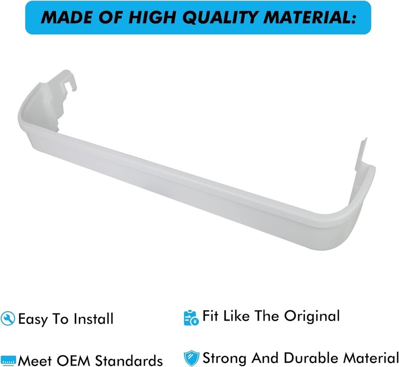 240534701 Door( Middle )Bar Rack Compatible with Frigidaire Kenmore Refrigerator gallery