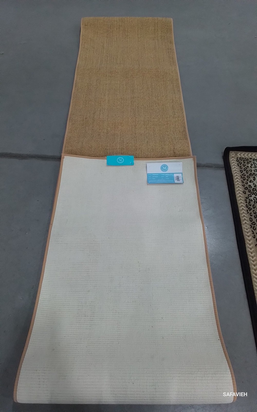 BEIGE 2'-3" x 12'-0" Flaw in Rug, Reduced Price 1172800475 MSR9501B-212 gallery