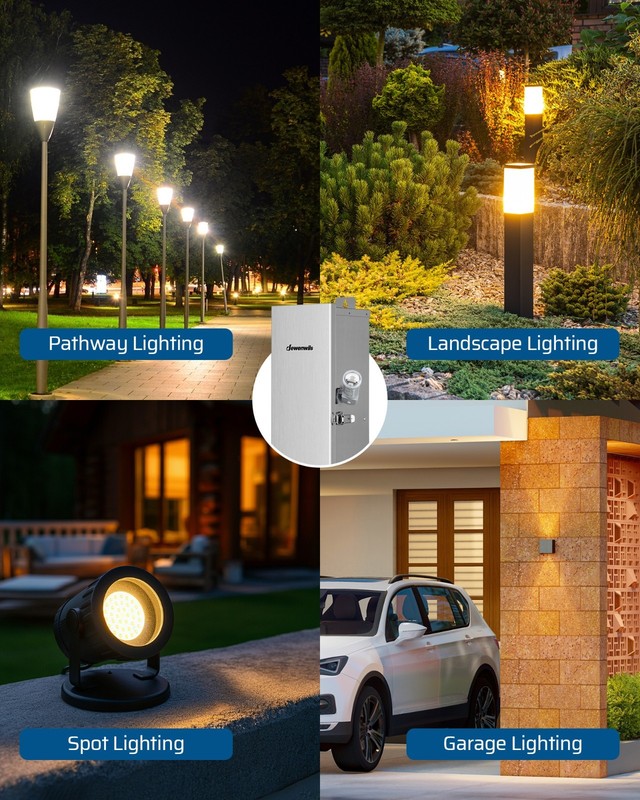 120VAC Dusk to Dawn Sensor, Light Sensor Switch, Swivel Mount, Photocell Light gallery