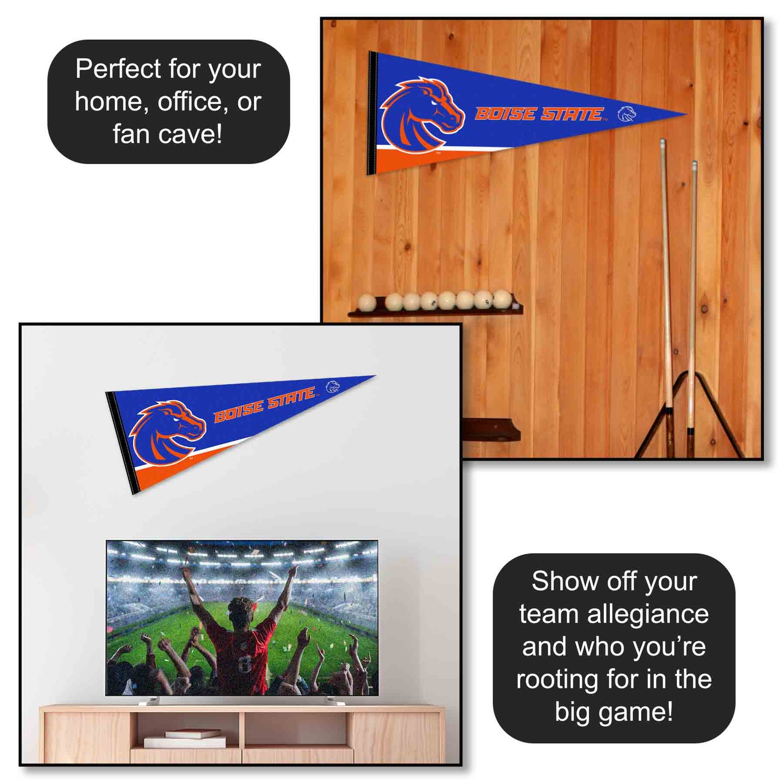 Boise State 12x30 Felt Pennant gallery