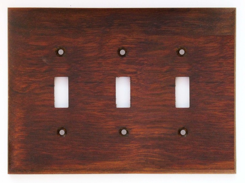 Solid Black Walnut Light Switch Plates/Covers Any Size +Custom gallery
