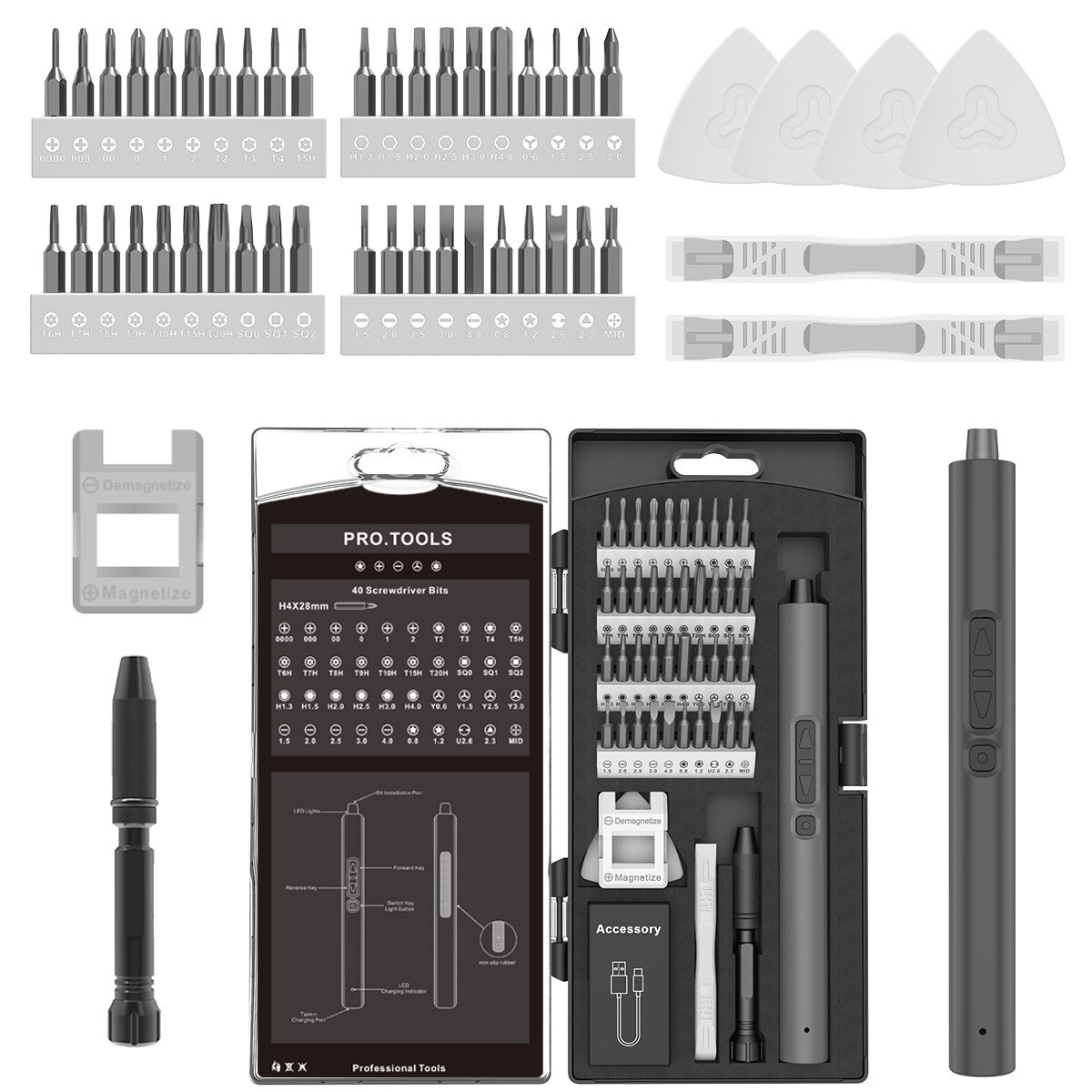 Electric Power Screwdriver Portable Rechargeable Lithium Precision Screw Driver gallery