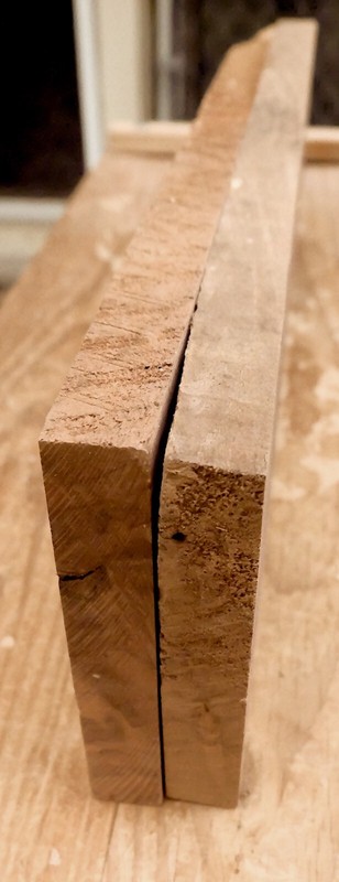 AGED EASTERN BLACK WALNUT CROTCH 2 BOARDS 17X5.5X.94 inches each gallery