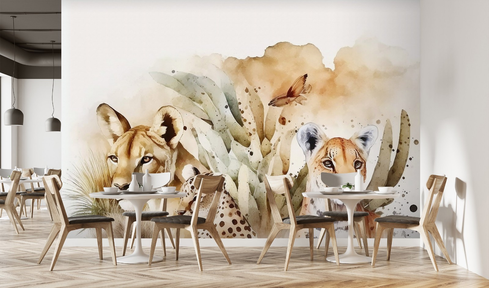 3D Animal Leopard A890 Wallpaper Wall Murals Removable Self-adhesive Amy gallery