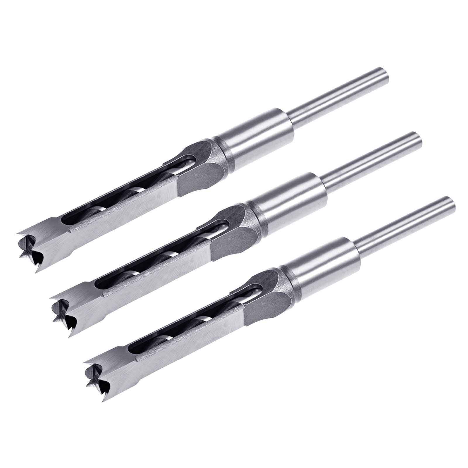 3pcs Square Hole Drill Bit 1/2"(12.7mm) Hollow Mortiser Auger for Woodworking gallery