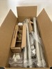 Byondeth Curtain Rods for Windows 16- 144in Adjustable Length (Brushed Nickel) gallery