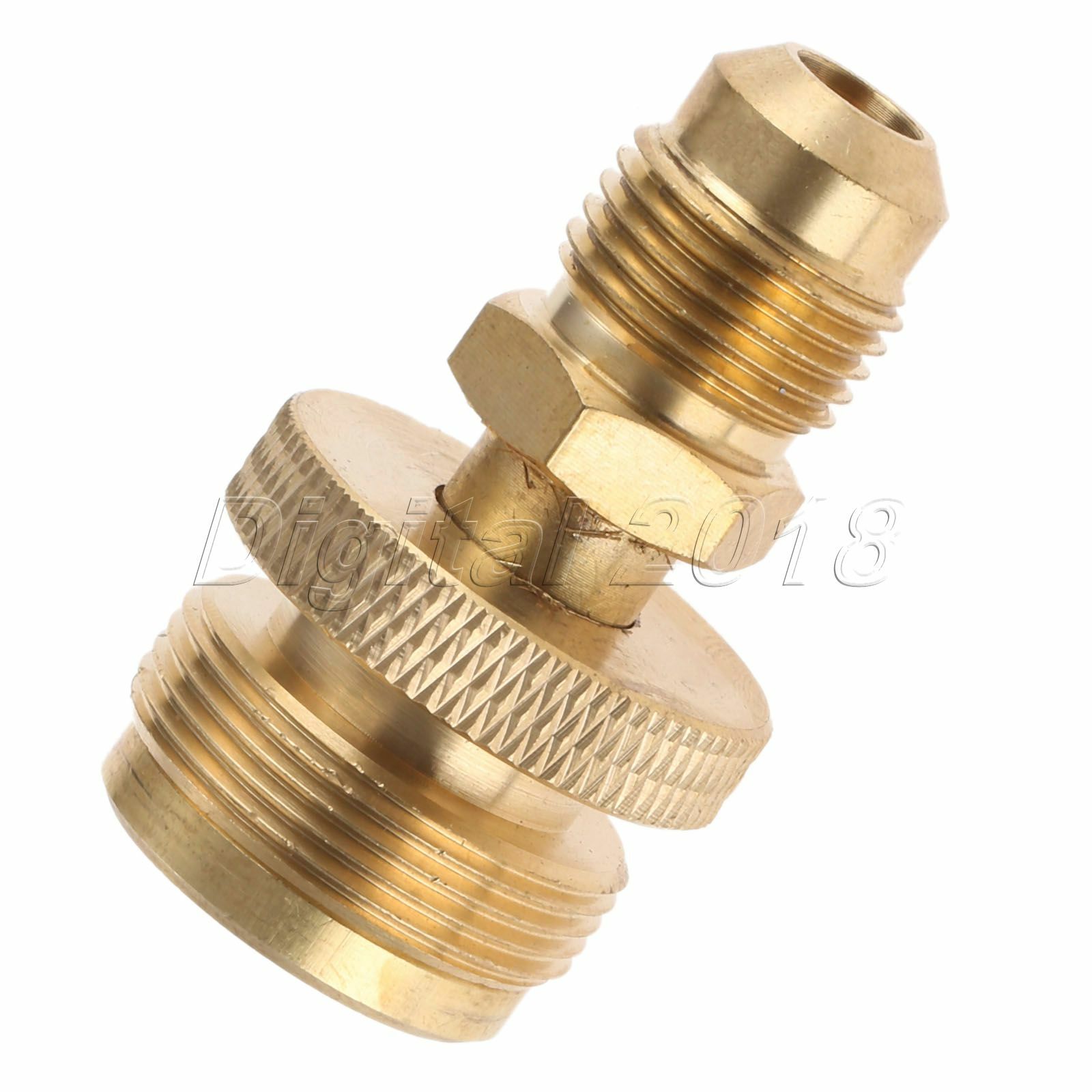 Grill Stove 1lb Propane Tank Regulator Adapter Connection to 3/8" Male Flare gallery